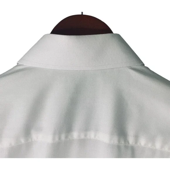 Christian Lacroix White Button Up Shirt Mens Size Small 14.5 NWT $130